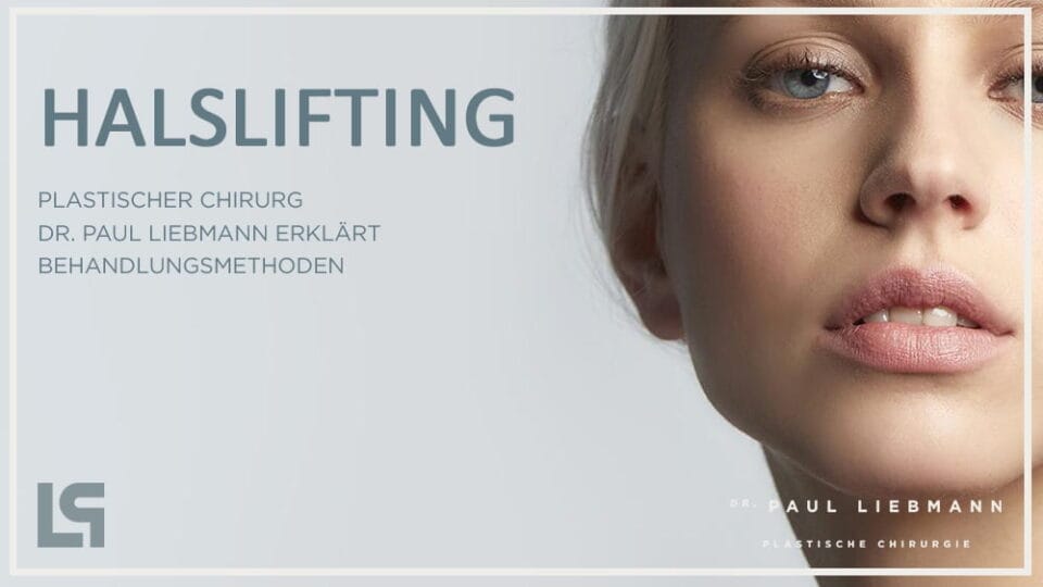 Frau mit straffem Hals